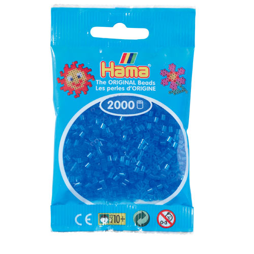 Hama Mini azul translúcido