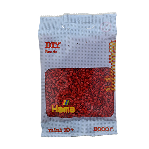 Hama Mini rojo oscuro / rojo Navidad