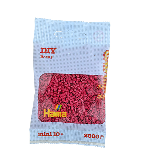 Hama Mini rojo burdeos
