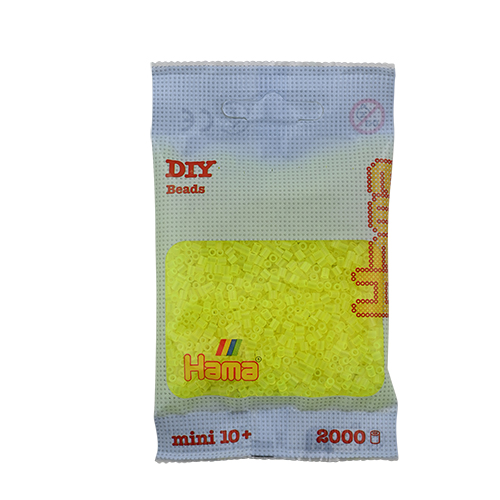 Hama Mini amarillo neón