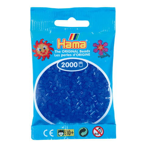 Hama Mini azul neón