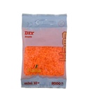 Hama Mini naranja neón