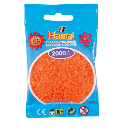 Hama Mini naranja fluorescente