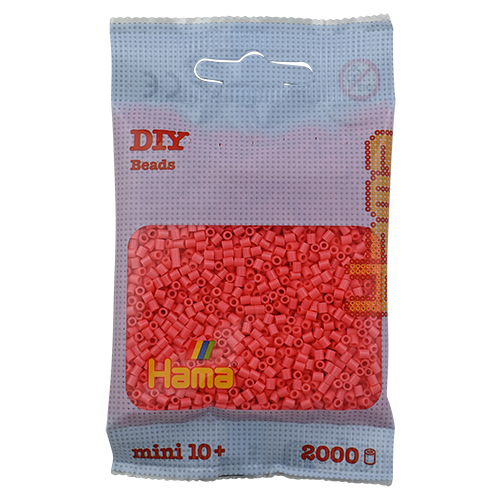 Hama Mini rojo pastel / salmón