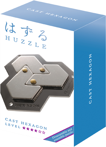 Huzzle Cast Hexagon ****