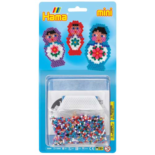 Blister Hama Beads Mini muñecas rusas