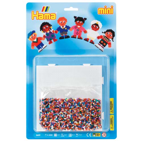 Blister Hama Beads Mini niños del mundo