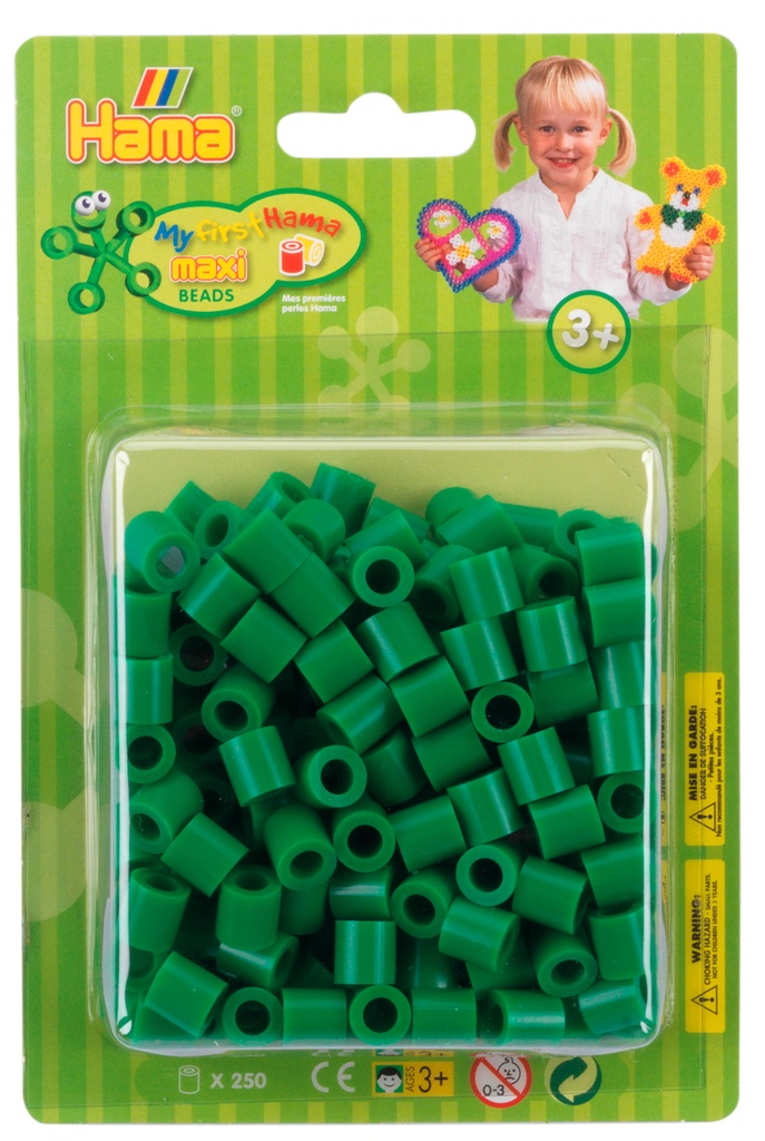 Hama Maxi verde 250 piezas aprox.