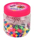 Bote 400 beads Maxi y 2 placas/pegboards pequeñas (nº 8791)