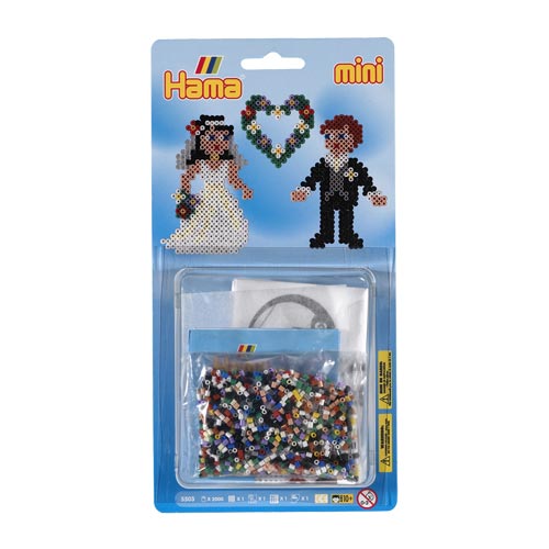 Blister Hama Beads Mini recién casados