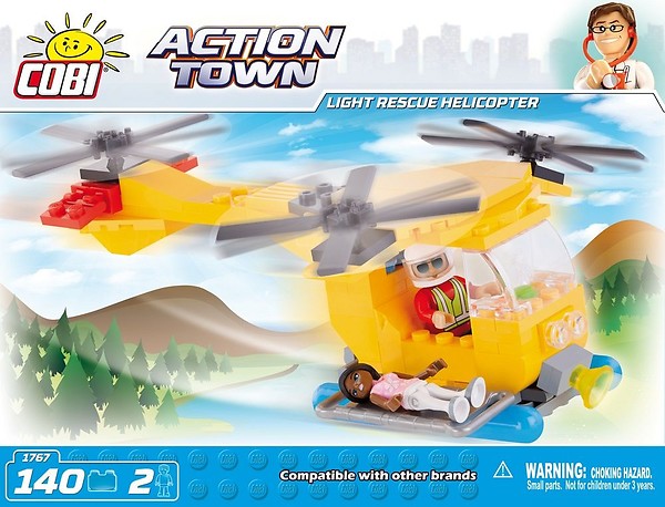 Action Town - Helicóptero ligero de rescate