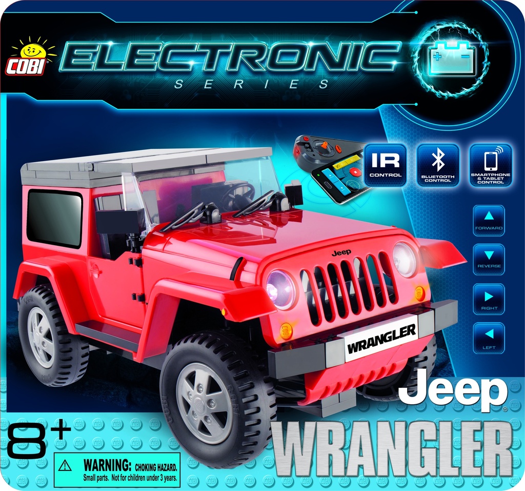 Electronic - Jeep Wrangler rojo control remoto