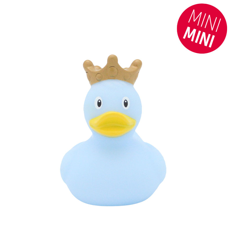 Pato Mini azul con corona