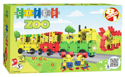Caja Zoo - 8 modelos en 1