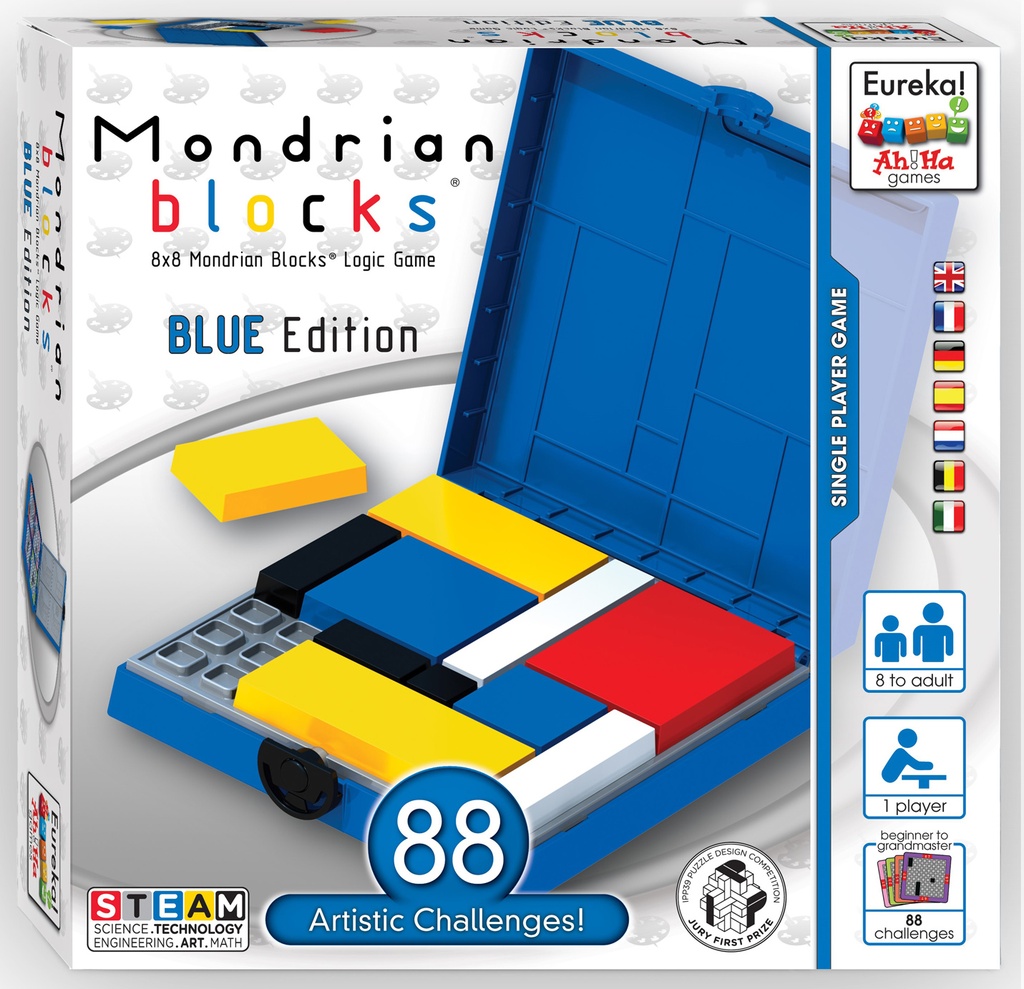 Ah!Ha Mondrian Blocks Edición Azul