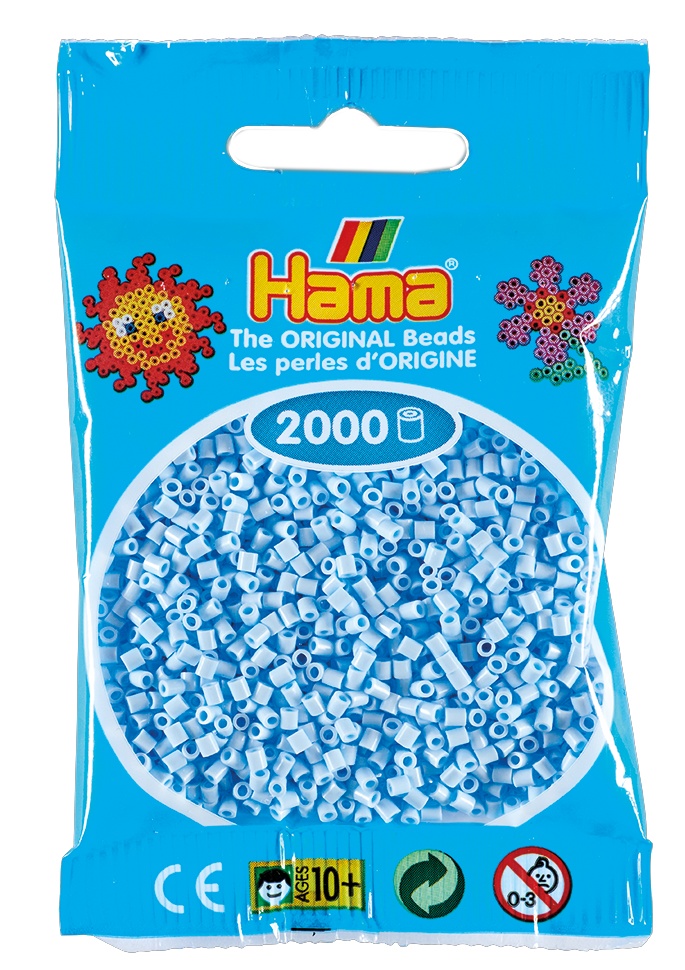 Hama Mini azul hielo pastel