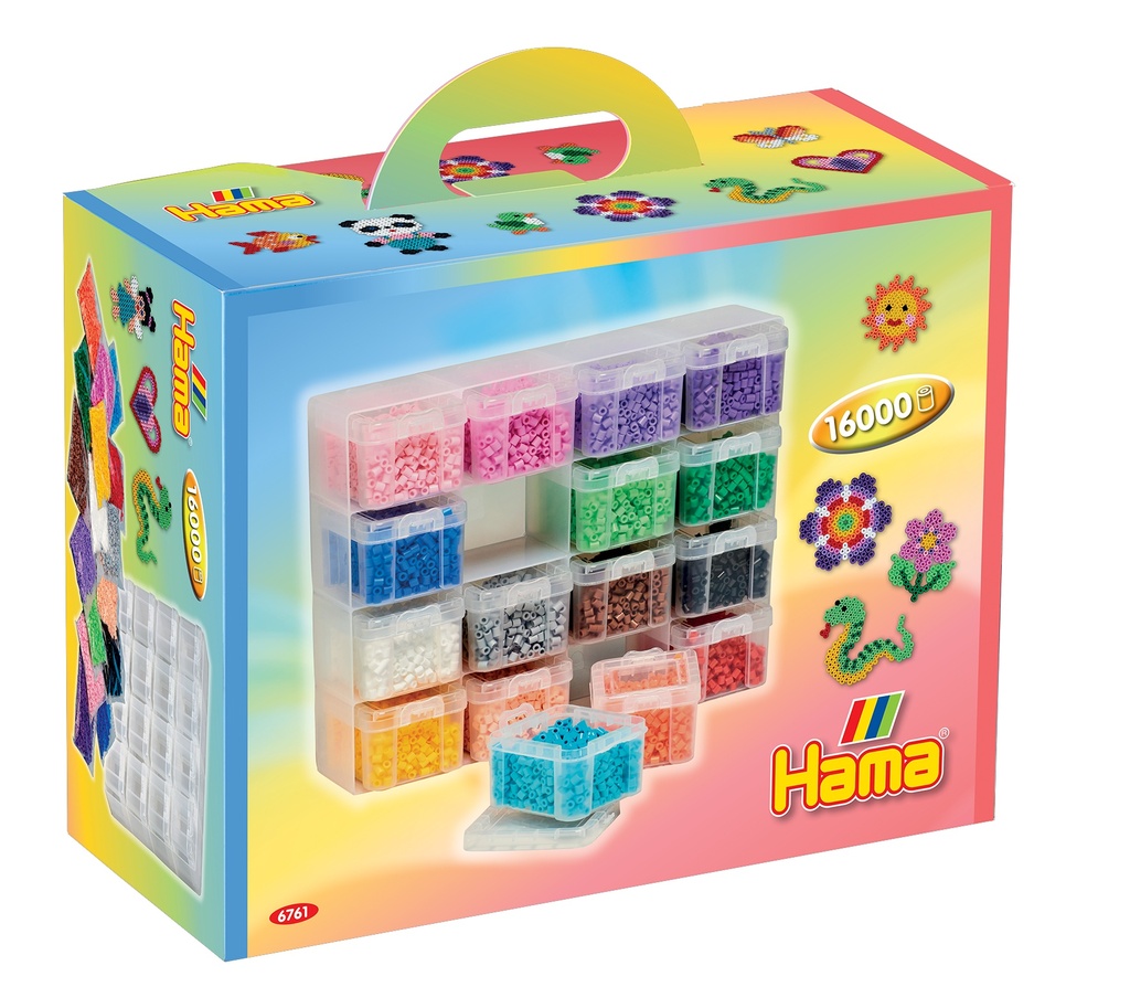 Archivador con cajones / caja de almacenamiento HAMA grande con 16.000 beads