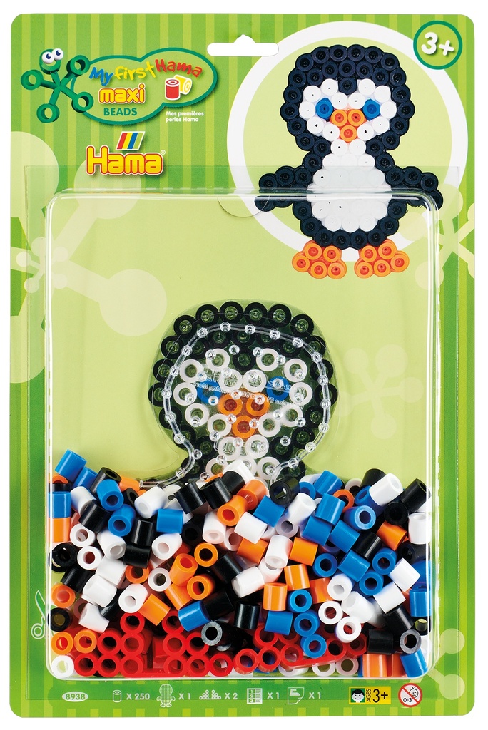 Blister Hama Beads Maxi pingüino