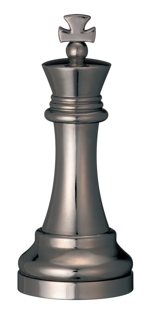 Cast Chess/Ajedrez Rey - Negro