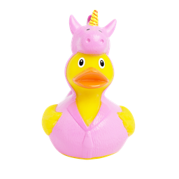 [LI2235] Pato disfraz de unicornio