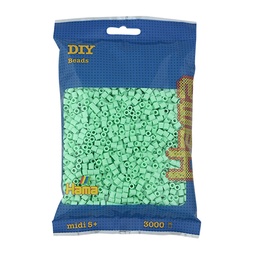 [201-98] Hama midi menta pastel 3000 piezas