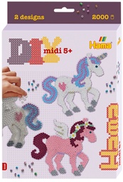 [3448] Kit Hama Beads Midi Unicornios