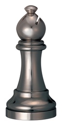 [473678] Cast Chess/Ajedrez Alfil - Negro