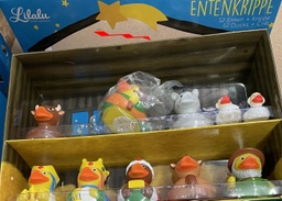 [LI2088B] Set Nacimiento / Pesebre Patos Lilalu INCOMPLETO - Caja ligeramente dañada