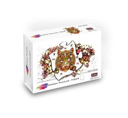 [473613] E2D Puzzle Arcoiris en madera - Tigre