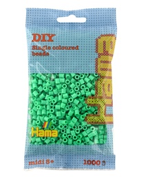 [207-101] Hama midi verde eucalipto 1000 piezas