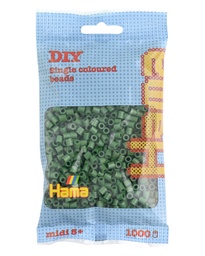 [207-102] Hama midi verde bosque 1000 piezas