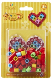 [8982] Blister Hama Beads Maxi corazón pequeño