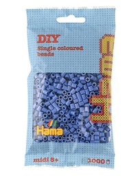 [207-107] Hama midi azul lavanda 1000 piezas