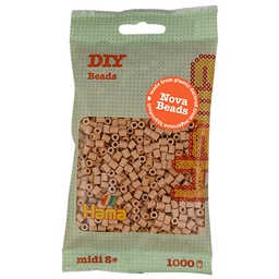 [190-27] Hama midi Nova beads beige 1000 piezas