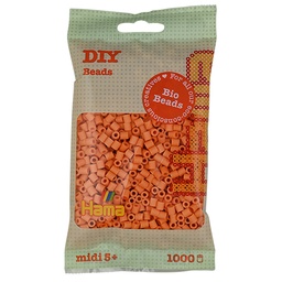 [190-105] Hama midi Bio beads albaricoque claro 1000 piezas