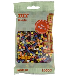 [190-198] Hama midi Bio beads mix 198 (6 colores) 1000 piezas