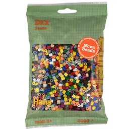 [191-199] Hama midi Nova beads mix 199 (15 colores) 3000 piezas