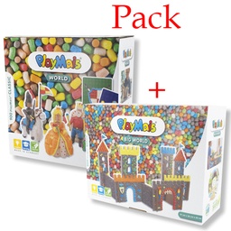 [160Castle+Royals] OFERTA PlayMais® Classic World Royals + Mosaic Big World Castle