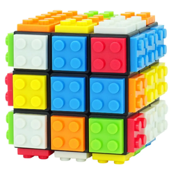 [CU610121] Cubo Fanxin Bloques Negro