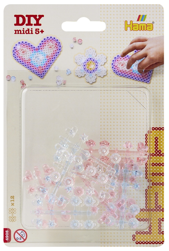 Blister Hama Beads Midi 12 Gemas Hama | Sindisecatoys