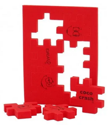[COCORO] Cococrash rompecabezas de goma eva Nivel 5 Rojo