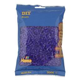 [201-24] Hama midi violeta translúcido 3000 piezas