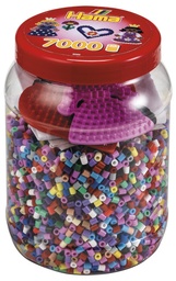 [2020] Bote 7.000 beads y 2 placas/pegboards (nº 2020)