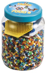 [2021] Bote 7.000 beads y 2 placas/pegboards (nº 2021)