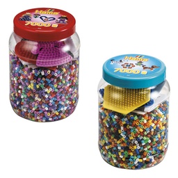 [2022] Surtido - Bote 7.000 beads y 2 placas/pegboards