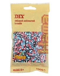 [207-91] Hama midi mix 91 (3 bicolor) 1000 piezas 