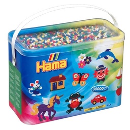 [208-66] Hama midi mix 66 (6 colores) 30000 piezas