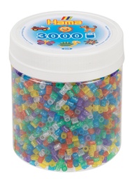 [209-54] Hama midi mix 54 (purpurina) 3000 piezas en bote