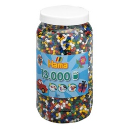 [211-66] Hama midi mix 66 (6 colores) 13000 piezas