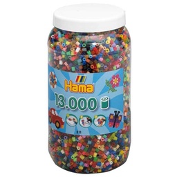 [211-68] Hama midi mix 68 (69 colores) 13000 piezas